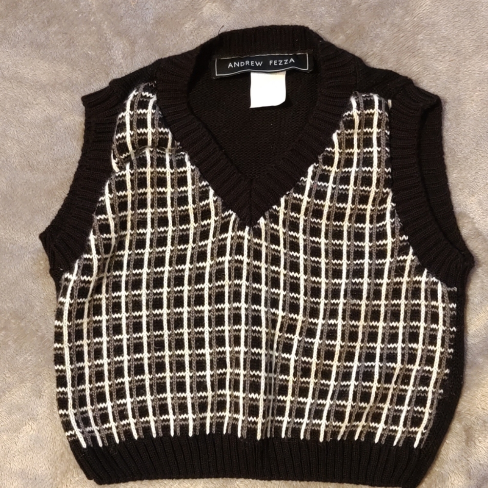 Andrew Fezza Toddler Sweater Vest